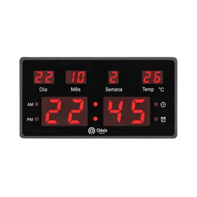Relogio Digital de Parede - OIH-6204
