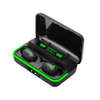 Fone De Ouvido Bluetooth aGold Preto C/ Estojo Carregador PowerBank - FN-B20