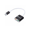 Cabo Adaptador de Som Usb Tipo C Para Microfone E Fone Vinik - ADFMUSBTC