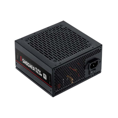 Fonte Real Atx 600w Shocker Full Modular 80 Plus PCYes Pfc Ativo Black Vulcan - FM600WBV