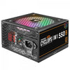 Fonte Real Atx 550w Gamdias Cyclops 80 Plus Bronze PFC Ativo Atx 2.31 - M1-550B