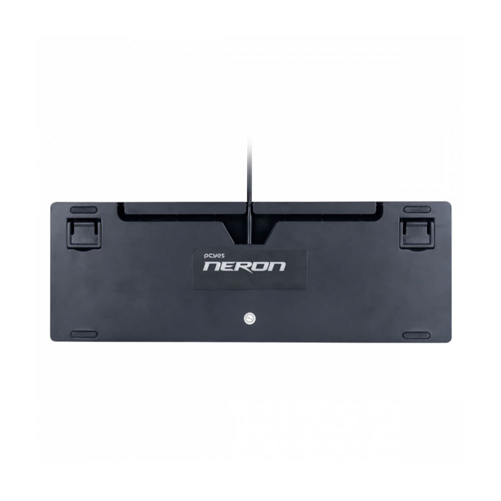 Teclado Gamer Mecanico PCYes TKL Neron Outemu Brown Hotswap RGB Preto - PNOHBWRGB