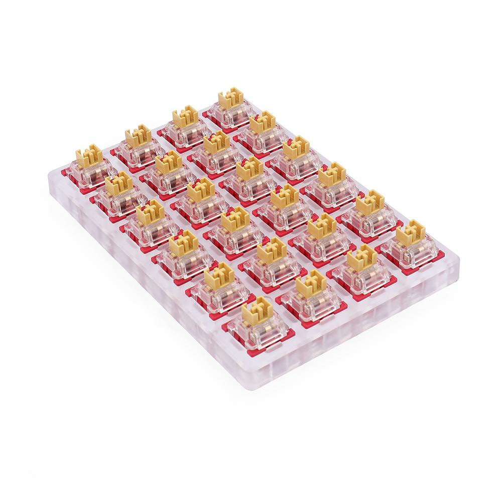 Kit Com 24 Switches Para Teclado Mecanico Redragon Bullet F - A113F