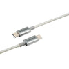 Cabo Usb Tipo C Macho 1,5mt Intelbras em Nylon Branco 15NB - 4830060