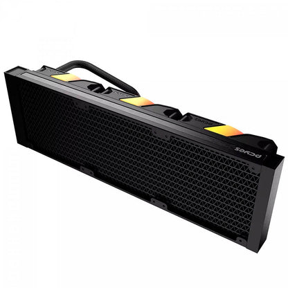 Water Cooler PCYes Sangue Frio 3 Triple Fan 360mm ARGB TDP 350W (Intel/AMD) Preto - ARGBSF3360BR Truedata