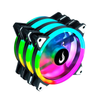 Kit 3x Cooler Fan  Rise Mode Energy ARGB  120mm  1650rpm + Controladora  - FN-02-RGB-5V