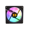 Kit 3 Coolers Fan para Gabinete Rhadium 120mm C/ Controladora e Controle Remoto Preto -  RHA-COO-0002