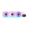 Water Cooler Triple Fan Darkflash p/ Processador White ARGB 360mm C/ LCD (Intel/AMD) Branco - DH360D
