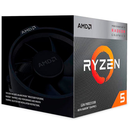 Processador AMD Ryzen 5 3400G 3.7ghz 4mb Lga AM4 - YD3400C5FHBOX