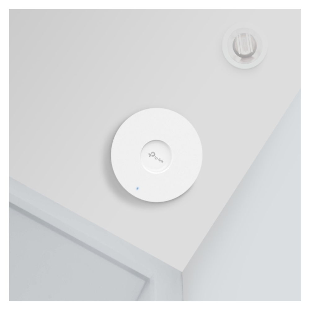 Access Point Wi-Fi 6 Dual Band Tp Link Omada AX3000 Montável em Teto - EAP653