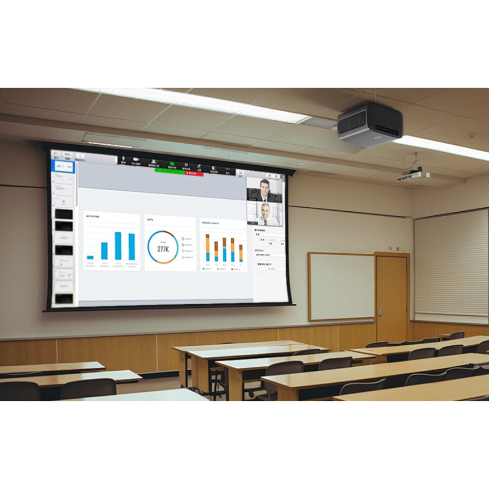 Projetor Intelbras PFL 6430 Full HD 6300 Lumens 150 Pols - 4290056