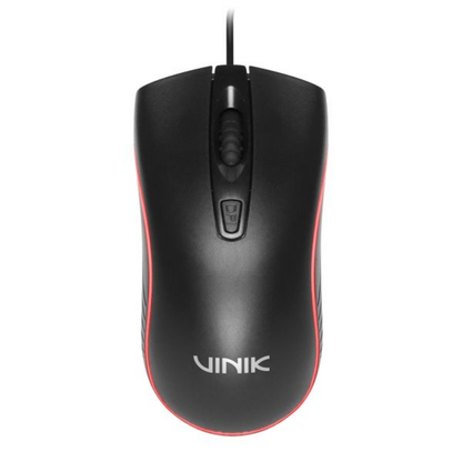 Mouse Gamer Usb Vinik Rickie 1500Dpi Rgb 1.5m Preto - MGRKRGB
