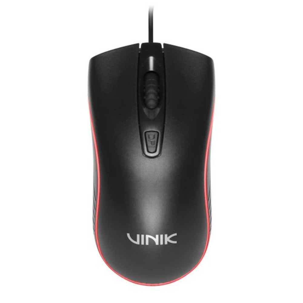 Mouse Gamer Usb Vinik Rickie 1500Dpi Rgb 1.5m Preto - MGRKRGB