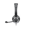 Headset Multilaser HF600 40mm Preto P3 C/ Adaptador USB - PH427