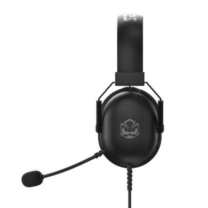 Headset Gamer PCYes Kamar Black Vulcan Usb C/ Mic Destacável Preto - HGKM50BV