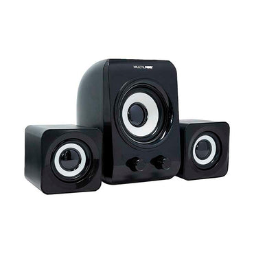 Caixa De Som Multimidia 2.1 C/ Subwoofer Multilaser Rms 14W Usb - SP172