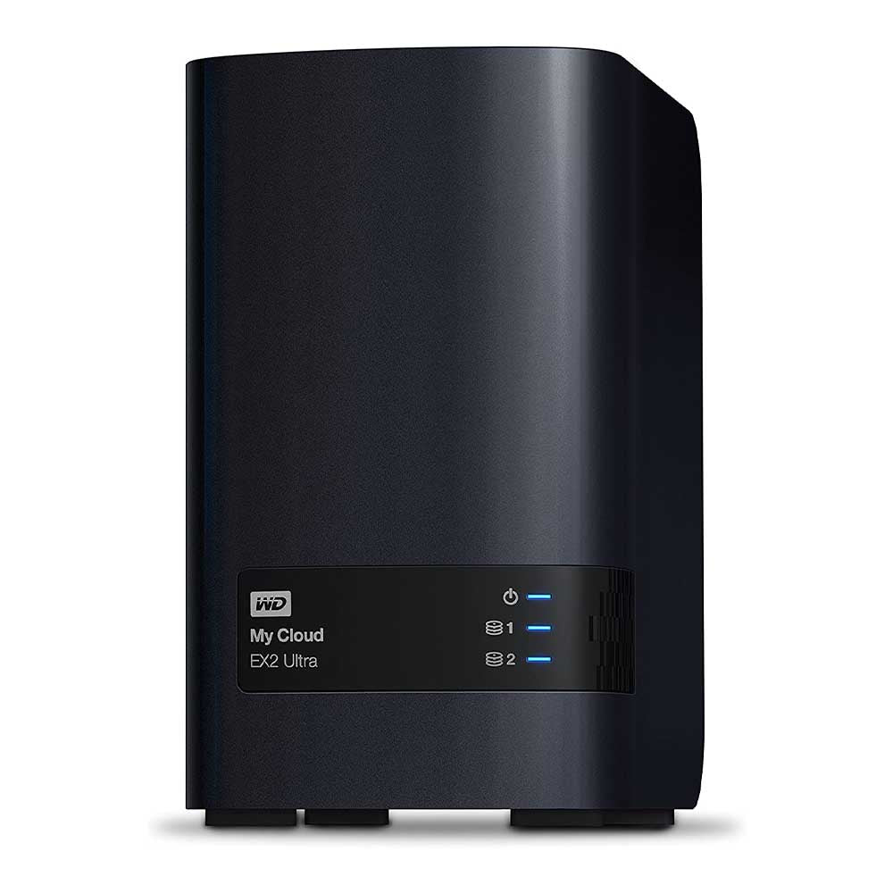 Storage Nas 2 Baias My Cloud EX2 WD Dual Core 1.3 Ghz 1Gb Ddr3 Western Digital - WDBVBZ0000NCH