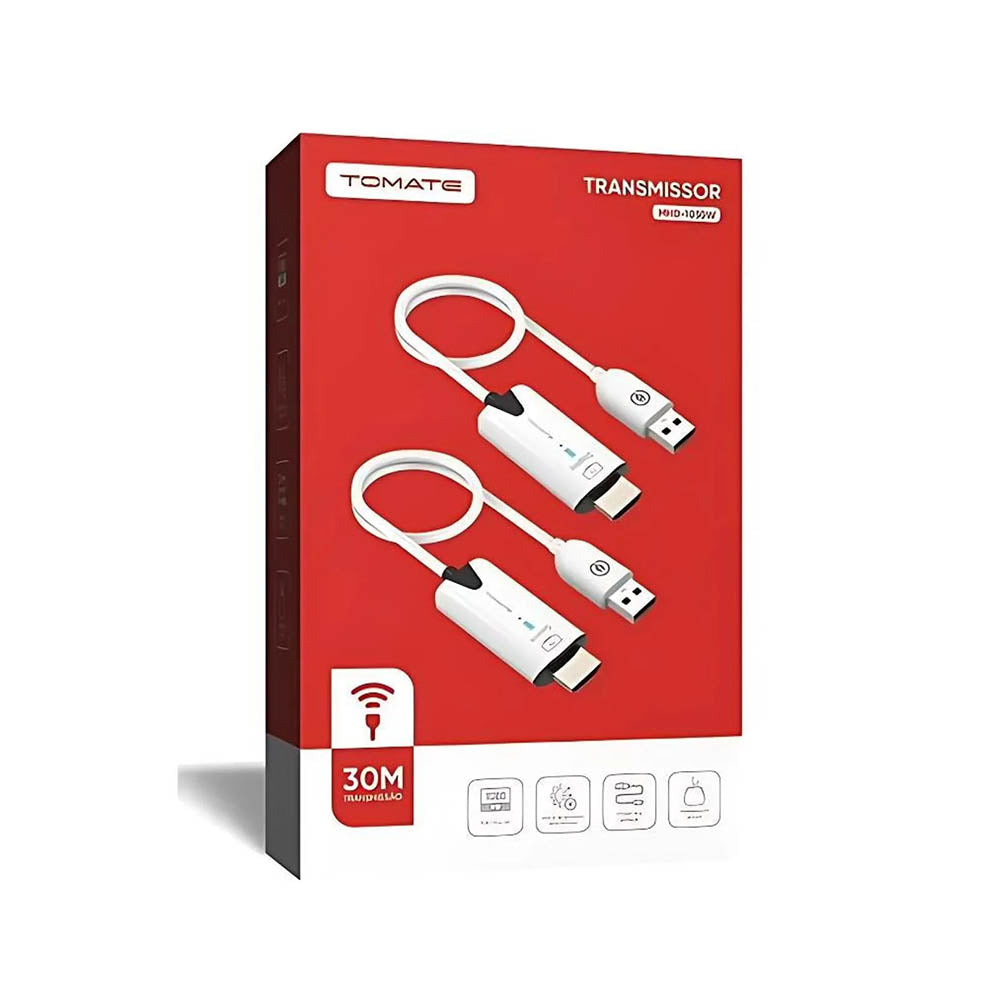 Transmissor Extensor Hdmi Sem Fio USB Wireless Tomate - MHD-1030W