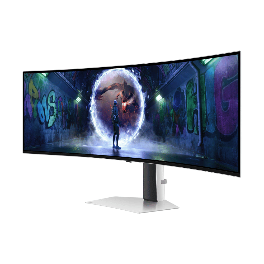 Monitor Gamer Led 49 Pols Curvo Samsung Odyssey Oled G9 Qhd 5120 x 1440 240Hz Hdmi/Displayport 0,03ms - LS49DG930SLMZD