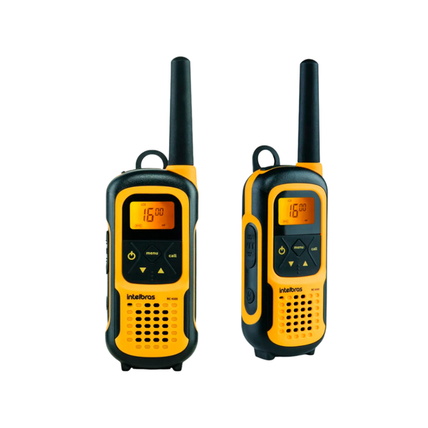 Radio de Comunicação Walkie Talkie Intelbras RC4102 Amarelo - 4528102