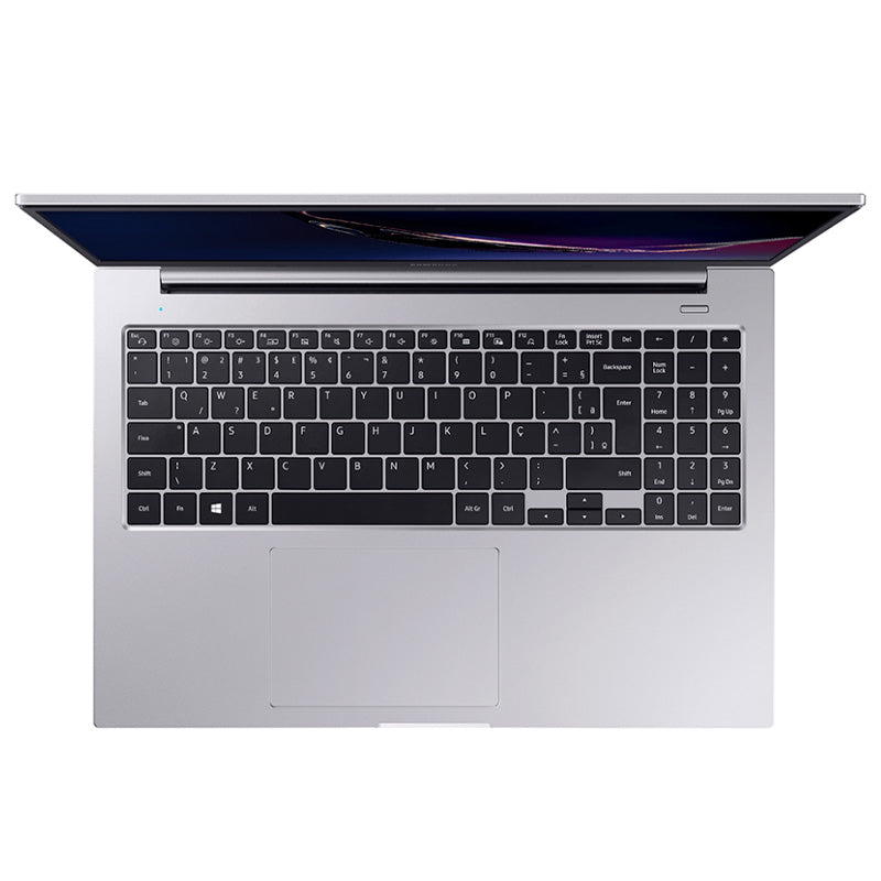 Notebook Samsung NP550 X40 Intel Core I5-10210U 8gb 1tb Pl Video MX110 2Gb Win10 15.6 Pols Prata