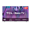 Smart TV Led TCL 50" Full HD 4K Wi-fi USB HDMI Roku TV Bivolt Preta - 50RP630