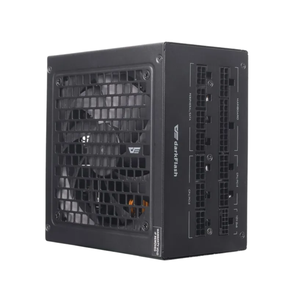 Fonte Darkflash ATX 1250W 80 Plus Gold Full Modular Preta - PMT1250