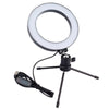 Anel De Luz Ring Light Led Usb Com Tripe 16cm Maquiagem Foto Video