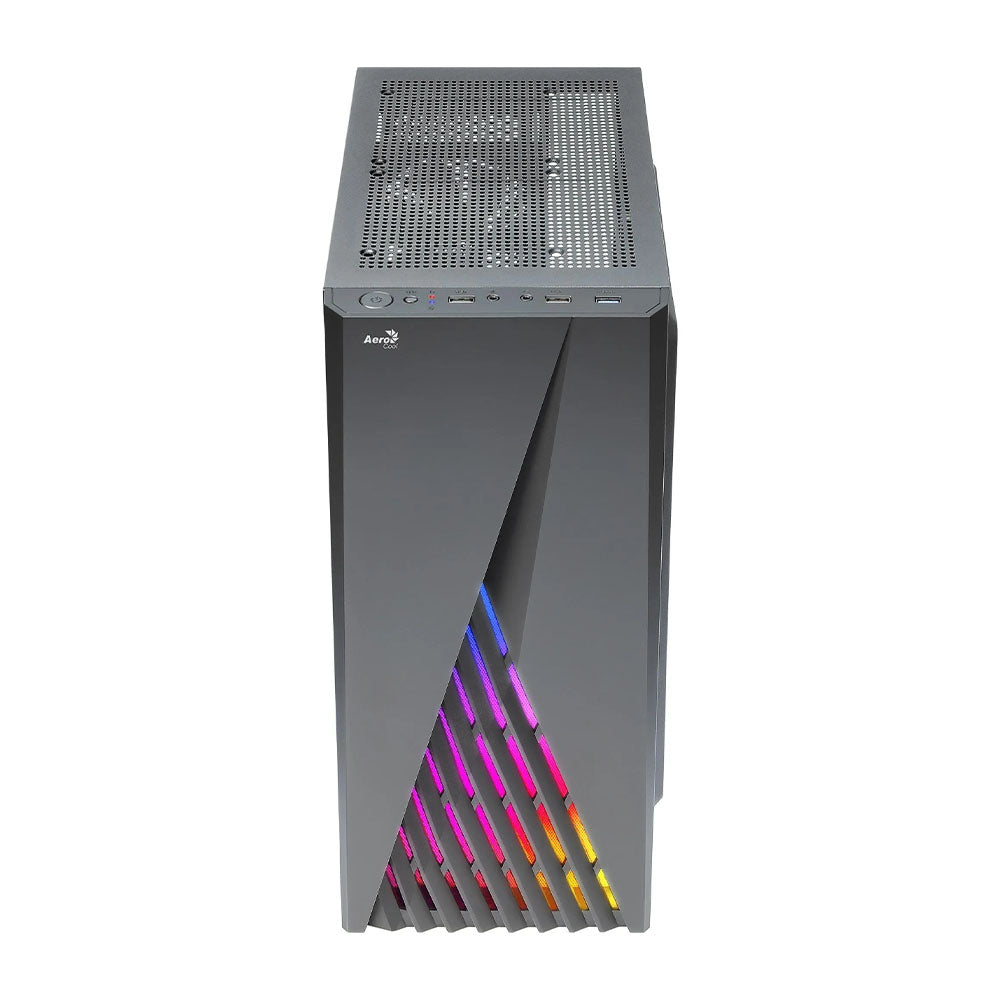 Gabinete Gamer Aerocool Mid Tower Rgb Delta V1 Preto - 78109