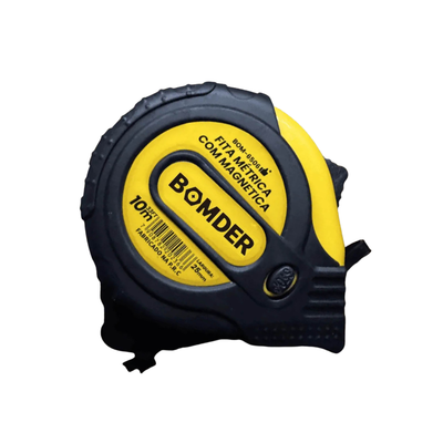 Trena com Fita de Aço 10m Bomvink - BOM-6506