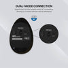 Mouse Sem Fio Ergonomico Fantech Go Comfy Silent 1600Dpi Ajustável 7 Botões Cinza - W195R