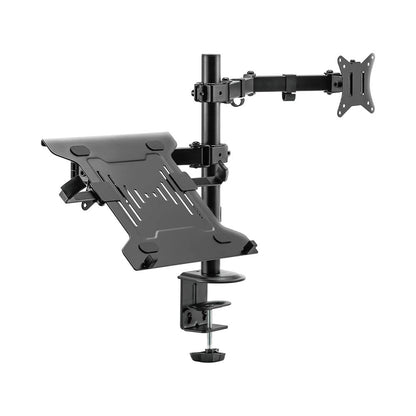 Suporte de Mesa Articulado para Monitor 17" a 32" e Notebook de 10" a 15,6" Fortrek Fk485s  - 81036