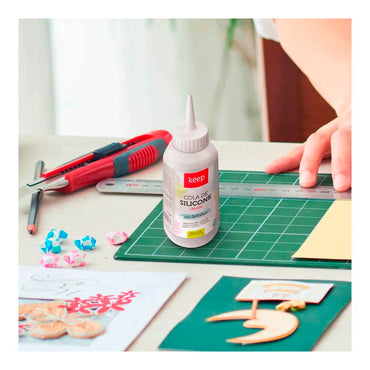 Cola de Silicone Liquida 100ml Keep - EI084