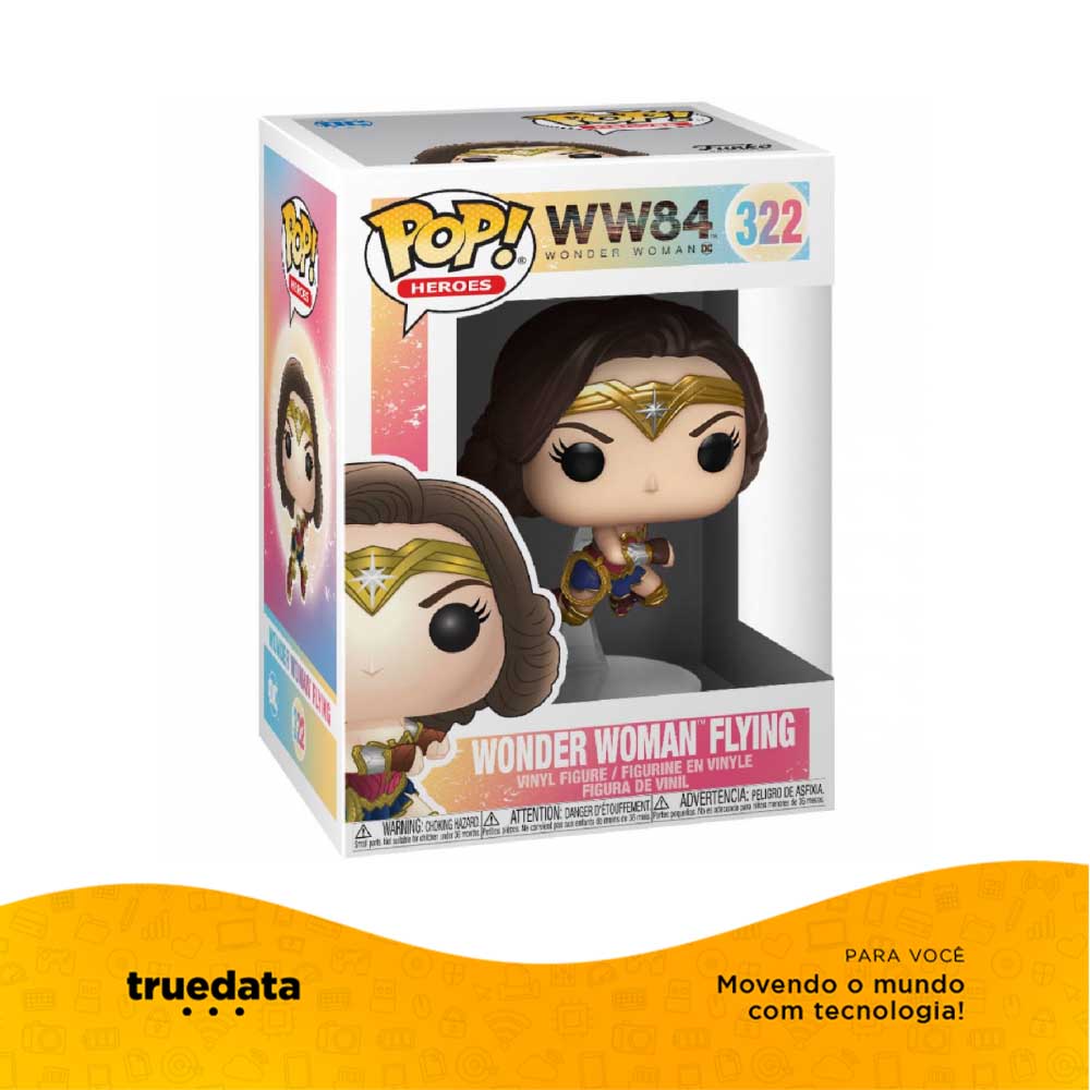 Funko Pop Mulher Maravilha 1984 Voando - 84930