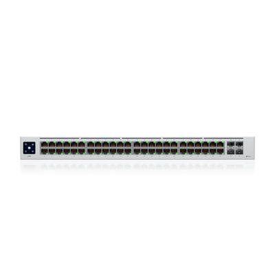 Switch 48 Portas Gigabit 10/100/1000 + 04 Sfp Ubiquiti Unifi Gerenciavel - USW-48