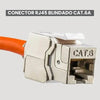 Conector Femea Keystone Rj45 Cat6 Blindado