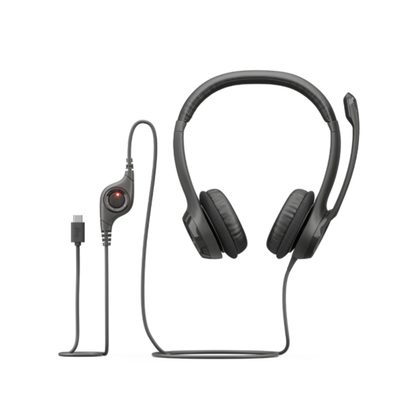 Headset Logitech Stereo Usb-C H390 - 981-001575