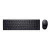 Kit Teclado E Mouse Sem Fio Dell Pro Preto - KM5221W