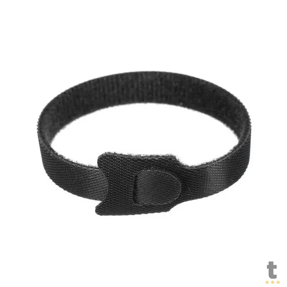 Abraçadeira de Velcro 20cm Preto Truedata