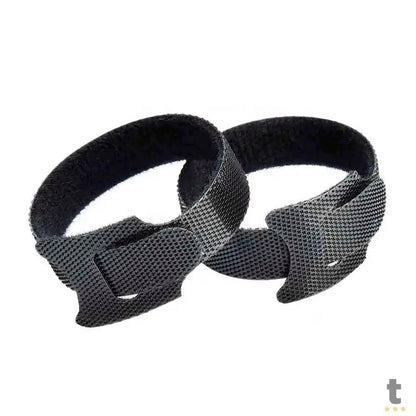 Abraçadeira de Velcro 20cm Preto Truedata