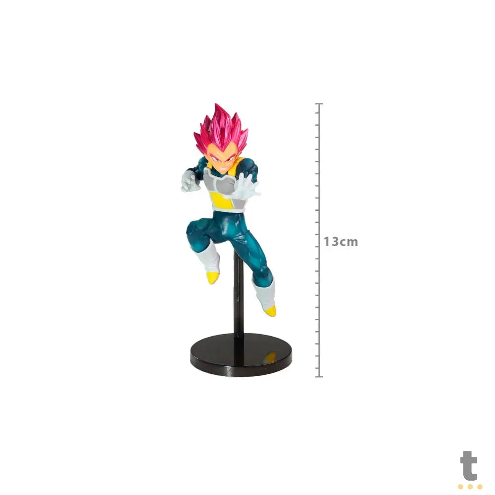 Action Figure Dragon Ball Super - Vegeta Super Saiyajin God - Chosenshiretsuden II - 34753 Truedata