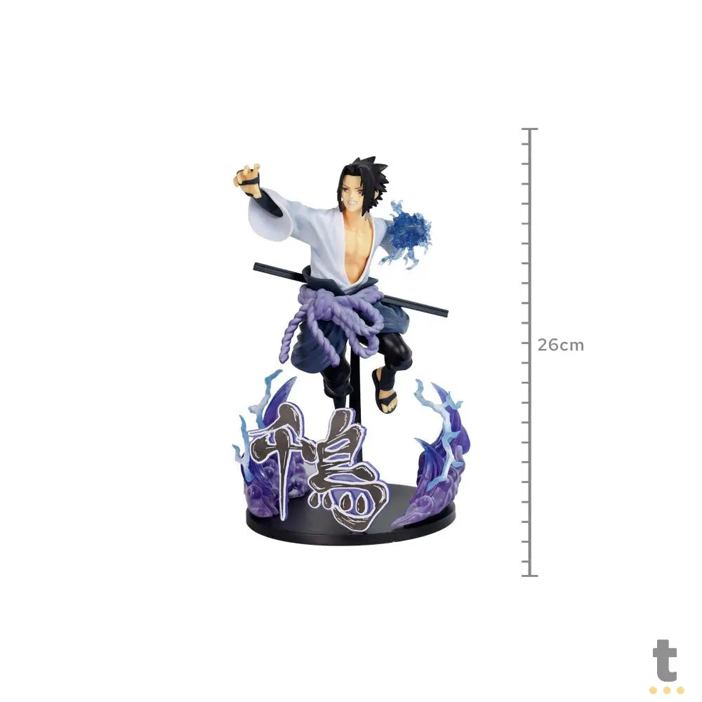 Action Figure Naruto Shippuden - Sasuke Uchiha - Vibration Stars - 88001 Truedata