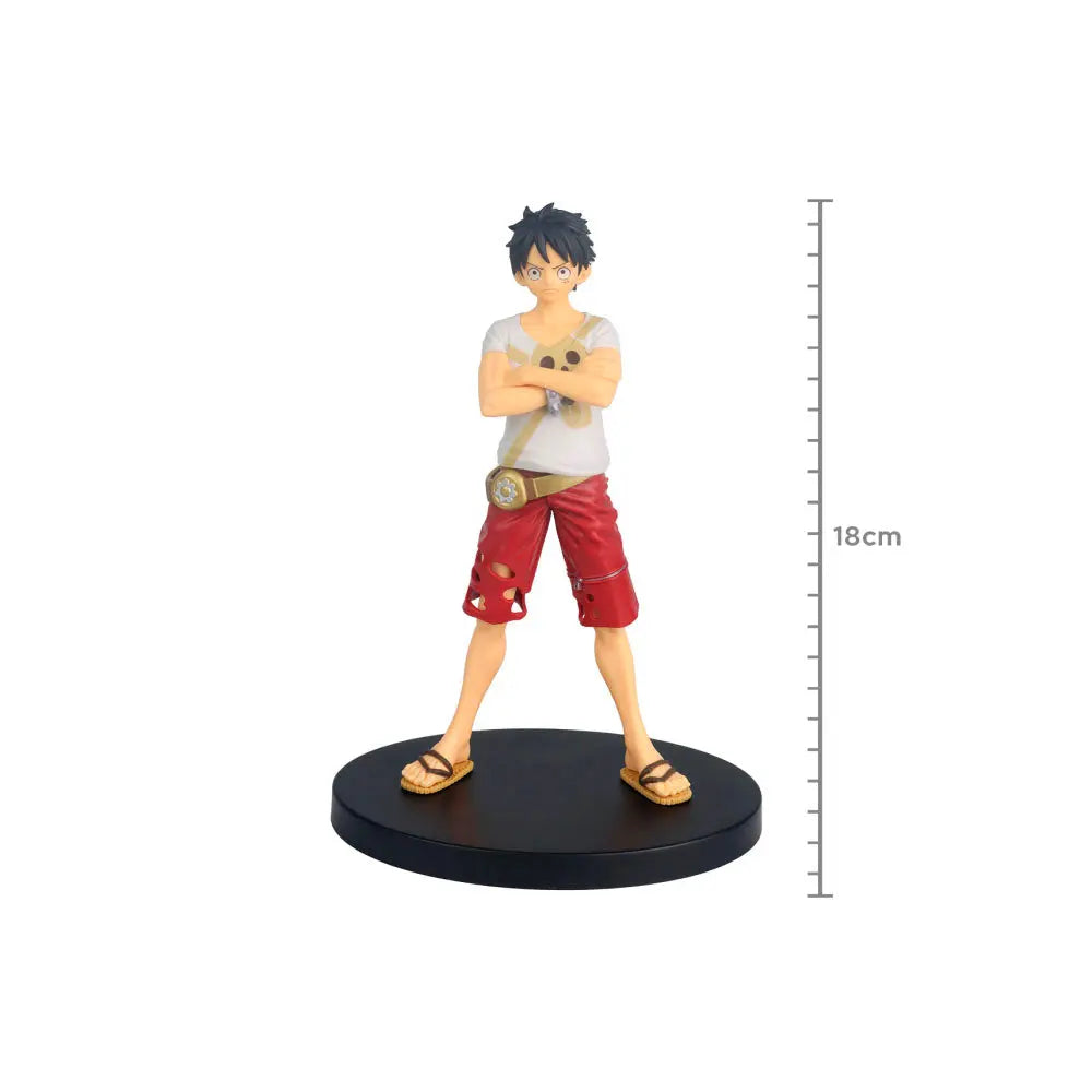 Action Figure One Piece - Luffy - The Grandline Man - 19064 Truedata