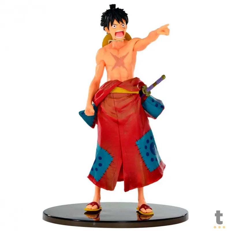 Action Figure One Piece - Monkey D Luffy World Colosseum 2 Truedata