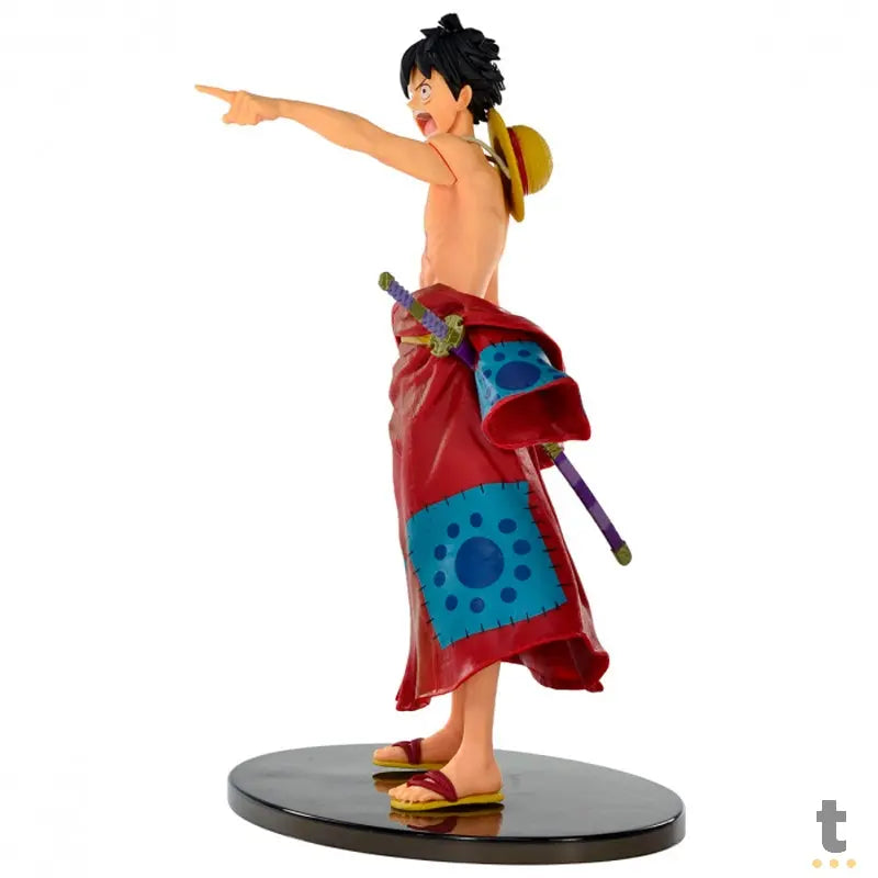Action Figure One Piece - Monkey D Luffy World Colosseum 2 Truedata
