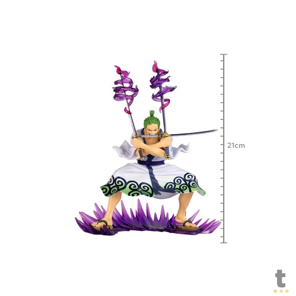 Action Figure One Piece - Zoro Juro - DXF Special - 19509 Truedata