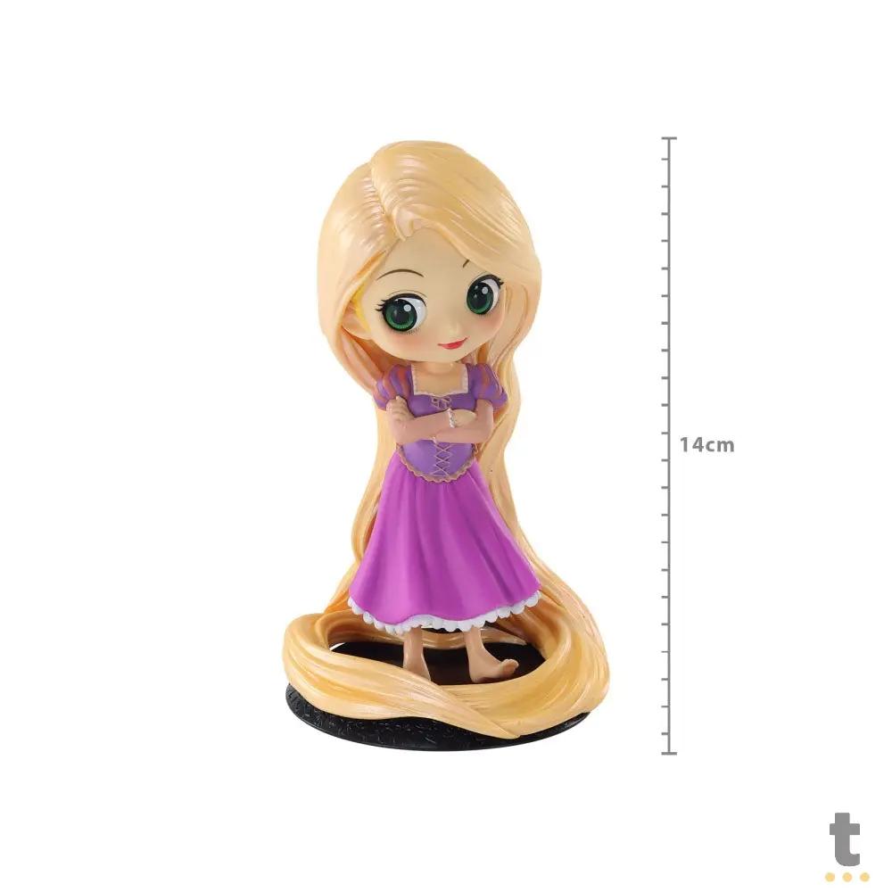 Action Figure Princesas Disney - Rapunzel - Girlish Charm - Q Posket - 32954 Truedata