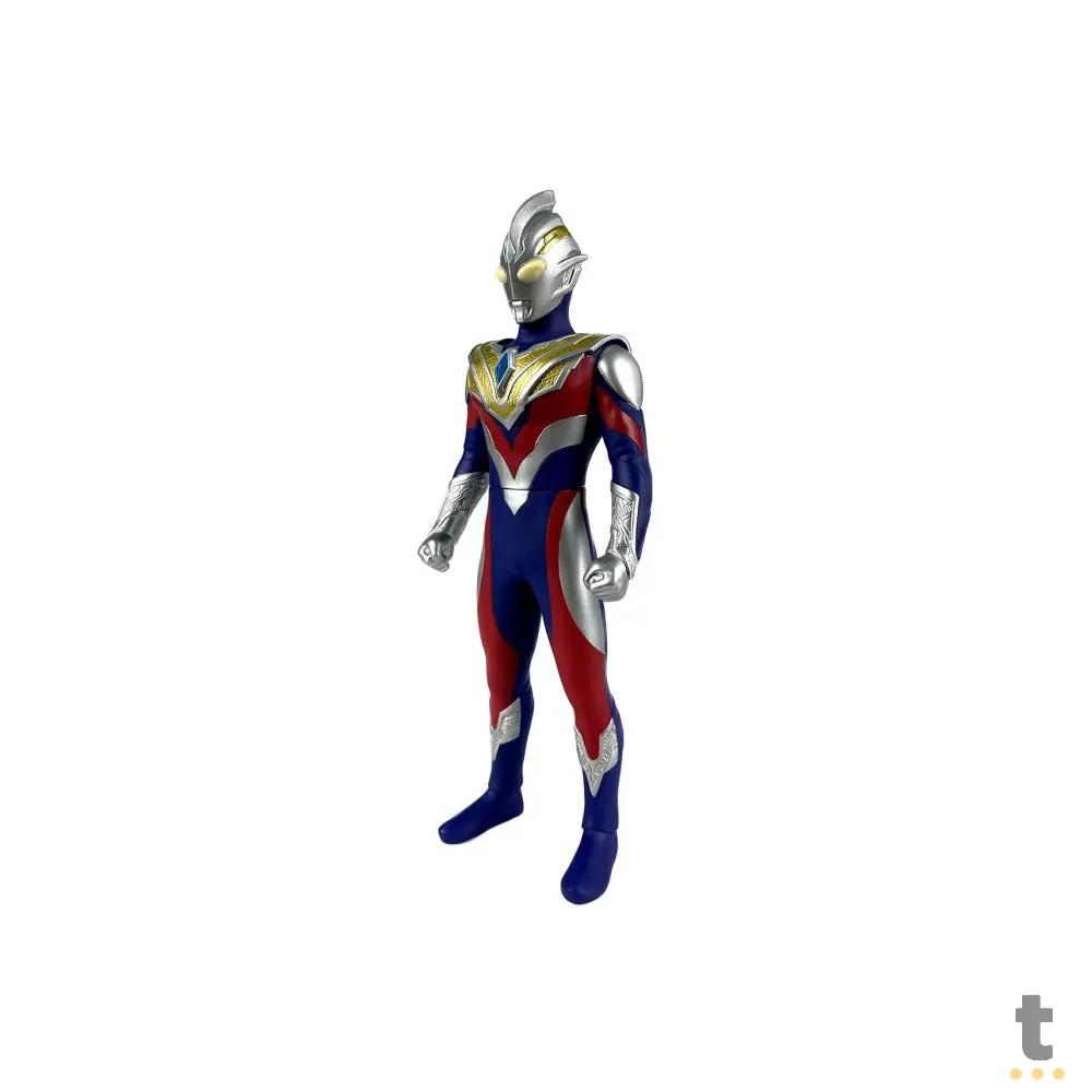 Action Figure Ultraman Trigger: New Generation Tiga - Ultraman Trigger - Soft Vinyl Style Heroes - 112514 Truedata
