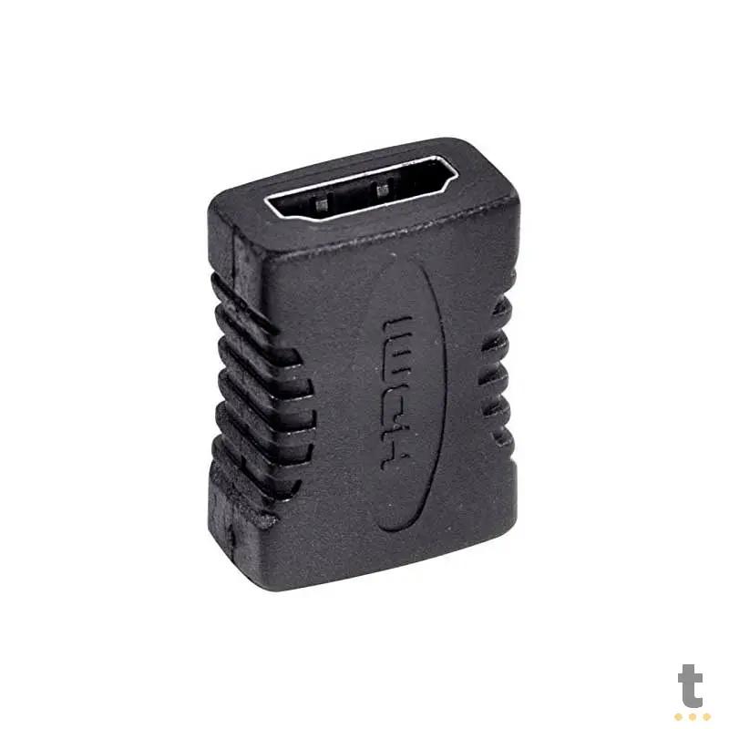 Adaptador Conector Hdmi Fêmea / Hdmi Fêmea Truedata