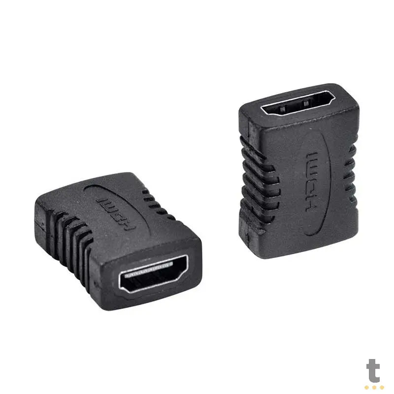 Adaptador Conector Hdmi Fêmea / Hdmi Fêmea Truedata